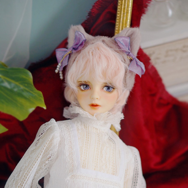 Cat hairband (indie pink&amp;lavender)