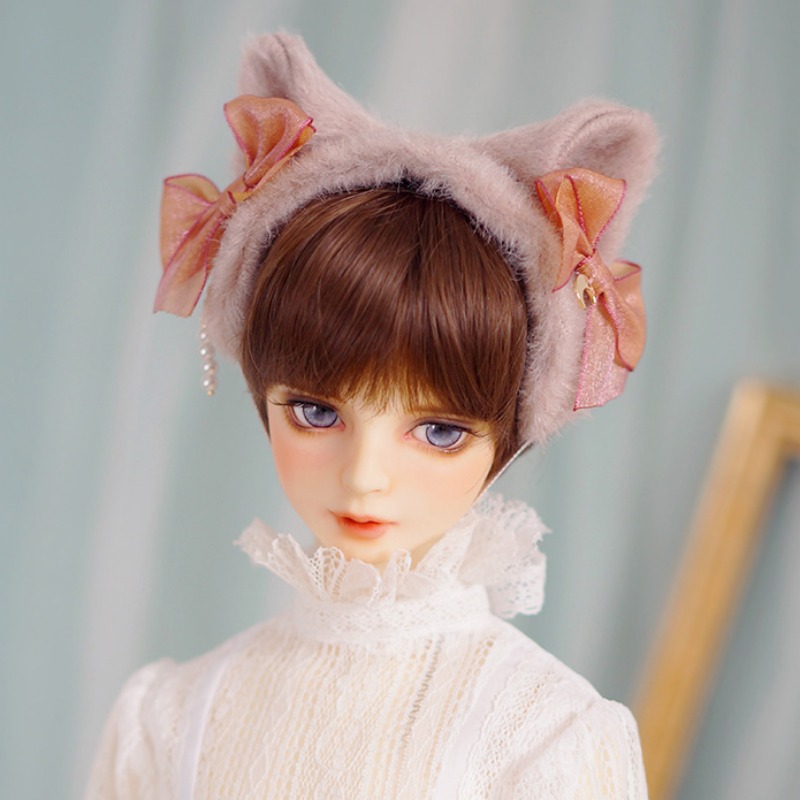 Cat hairband (Indie pink&amp;pink)