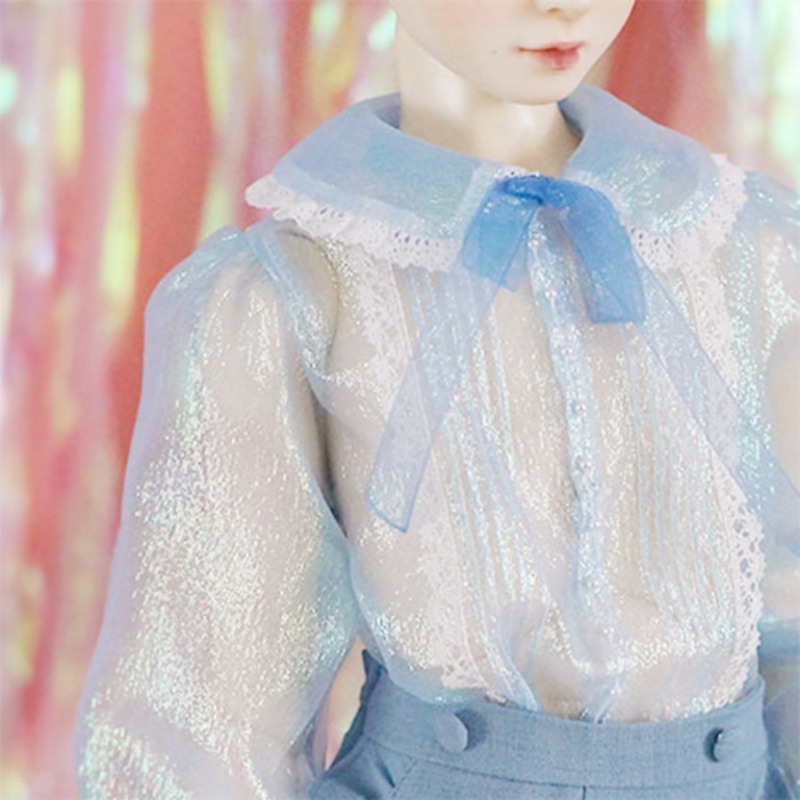 Holographic blouse blue ver